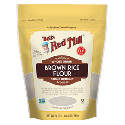 Gluten Free Brown Rice Flour 4/24oz